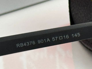 Ray-Ban RB4376 Polarized / Размер 57-16-145. foto 5