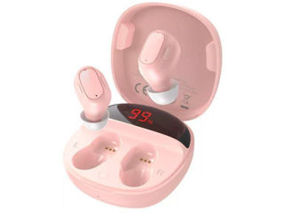 Baseus Earphones TWS Encok WM01 Plus, Pink foto 4