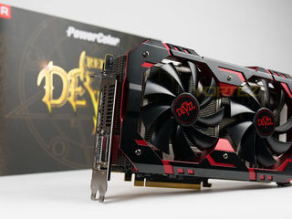 Видеокарта PowerColor AMD Radeon RX 580 Red Devil Golden [AXRX580 8GBD5-3DHG/OC] foto 1
