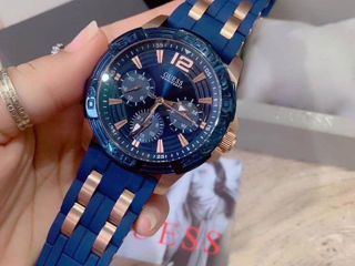 Новые оригинальные мужские часы Guess Oasis Blue foto 2