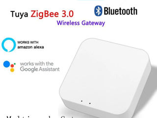 Шлюз для умного дома ZigBee, Tuya, Bluetooth, приложение Tuya, Smart Life. foto 4
