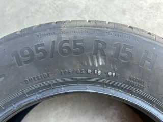 Se vind 4 anvelope noi de vara Continental 195/65 R15 Anul 2023 foto 8