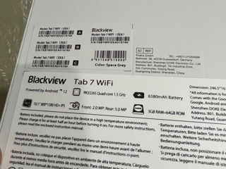 Blackview Tab 7 Pro 6/128gb 4G tebleta puternica ! foto 5