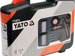 YT-0674	Насос вакуумный с принадлежностями 22пр   "Yato" foto 4