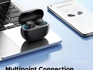 Căști Bluetooth SoundPEATS Mini HS Audio de înaltă rezoluție cu codec LDAC, conexiune multipunct foto 3