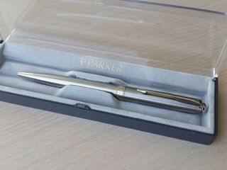 Ручка Parkek металлическая c футляром, шариковая foto 2