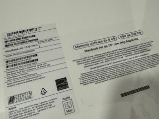 MacBook Air 13.6 M2 256gb Space Gray Sigilat Original Garantie Apple foto 4