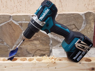 ударная аккумуляторная дрель-шуруповерт Makita18 V / 3.0 Ah,оригинальная новая в кейсе foto 8