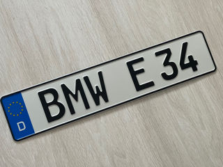 Номерные знаки BMW Germany BMW M3 ,M5,e34,e36,e28,e30,e21,e39,e38 и др. foto 9