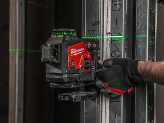 Nivela laser cu trei planuri / мультилинейный лазерный milwaukee m12 3pl-401c, 4933478102 foto 5