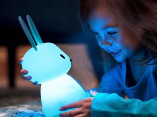Ночник силиконовый мягкий Кролик Bunny LED лампа Светильник на аккумуляторе в детскую