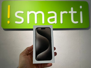 Smarti md - iPhone 15 Pro 128gb - nou , sigilat cu garanție , credit 0%