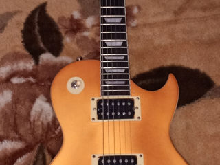 Harley Benton SC-400 Satin GOLD Top (SGT) foto 3