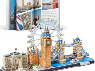 Puzzle 3D London 107 bucati de la 10 ani foto 1