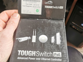 Ubiquiti thought switch PoE 5 port gigabit Managed Switch foto 4