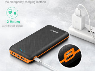 Power Banks 30000mAh Încărcător portabil Pachet de baterii Încărcător Camping Impermeabil foto 7