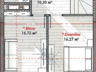 Apartament cu 2 camere, 90 m², Telecentru, Chișinău foto 3