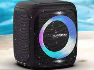 Hopestar Party100 50W! Подсветка + караоке микрофон! Супер цена!