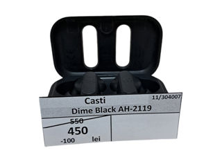 Casti Dime Black  AH-2119 foto 1