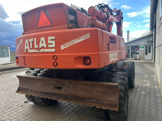 Excavator pe roti Atlas 1302E – 14 T , 67 Hp (cu video) foto 3