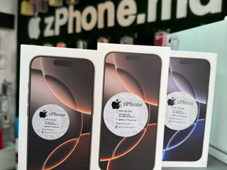 iPhone 16 ProMax 256Gb Magazin Garanție 24Luni (256GB/512GB/1TB) DisponibileToate Culorile. foto 3