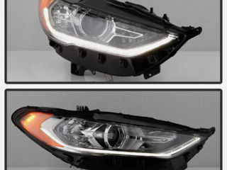 Fară  dreapta 2017-2020 Ford Fusion Halogen w/LED Новая фара foto 3