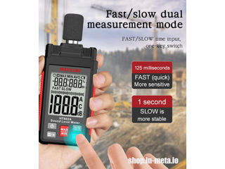 MAYILON HT602A Sound Level Meters. Sonometru. foto 4