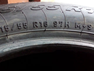 Продам одну итальянскую зимнею шину Pirelli 215/55 R16 97H M+S Б/У за 300 лей. foto 3