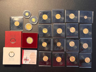 Серебряные и золотые монеты 999 1OZ унция серебра Слитки Инвестиция Silver Gold Oro Aur Monede фото 8
