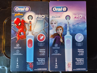 Щётки зубные электрические Oral B для взрослых и детей foto 1