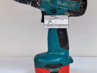 Щуруповерт Makita 6281 D. Pret 690 Lei