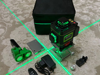 Laser HiLDA 4D 16 linii + acumulator și  magnet cu  măsuță + telecomandă + livrare gratis