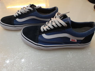 Vans old school black and blue foto 1