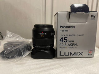 Panasonic Lumix Leica DG Macro-Elmarit 45mm F/2.8 ASPH. Lens for M4/3