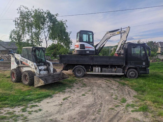 Bobcat, basculanta și miniexcavator foto 5