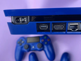 Приставка Sony Ps4 Slim 500gb Blue/1TB Прошита +25 топовых игр докстанции геймпады dualsense