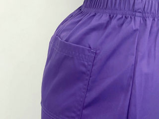 Pantaloni medical VADEMECUM - violet / VADEMECUM Медицинские брюки - Виноградный foto 5