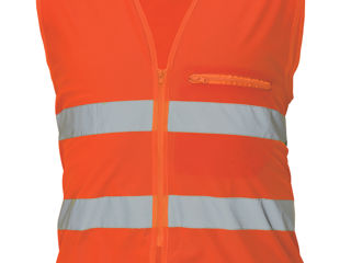 Vesta reflectorizantă LYNX Pack portocaliu / Cветоотражающий жилет LYNX Pack оранжевый foto 1