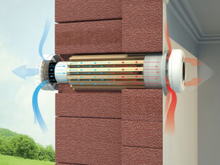 Вентиляция помещений установка монтаж естественная вентиляция с обратным клапаном для вентиляции. foto 10