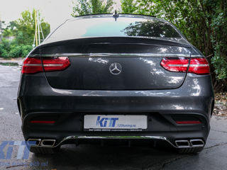 Body Kit AMG Mercedes GLE Coupe C292 Sport Line (2015-2019) with Black Muffler Tips foto 8