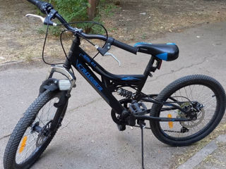 Bicicletă Crosser 20 Smart Black/blue