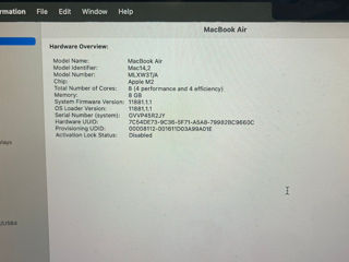 Apple MacBook Air (A2681) / M2 Chip / 256 GB SSD / 41 Battery Cycle - 100% foto 3