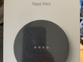 Google Nest Hub (2nd gen).Умный дисплей @ Google Nest Mini (2nd Generation) Smart Speaker - Charcoal foto 7