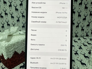 iPhone 14 Pro 256 gb black foto 6