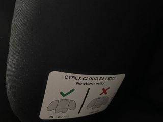 Cybex Cloud Z2 I-size с базой изофикс и боковой защитой и функцией "раскладывающийся механизм" foto 2