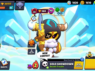 Vand cont brawl stars 30k trofee 114 skinuri la pret bun