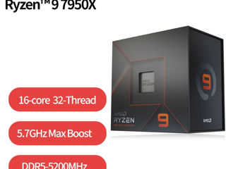 [new] Процессоры AM4/AM5 - Ryzen 3 - Ryzen 5 - Ryzen 7 - Ryzen 9 CPU Гарантия! Procesor Кредит foto 8