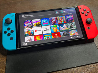 Vand Nintendo Switch Oled + 256gb 17jocuri