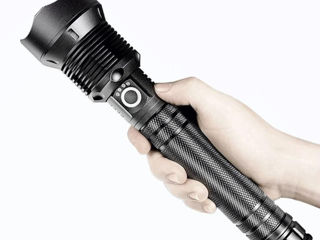 Мощный фонарик аккумуляторный тактический X-Balog X92 P70 / 7668 с зарядкой от USB фото 7