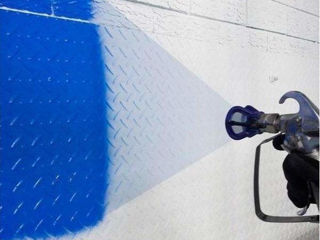 Покраска стен и потолков - механизированная покраска - vopsire mecanizata